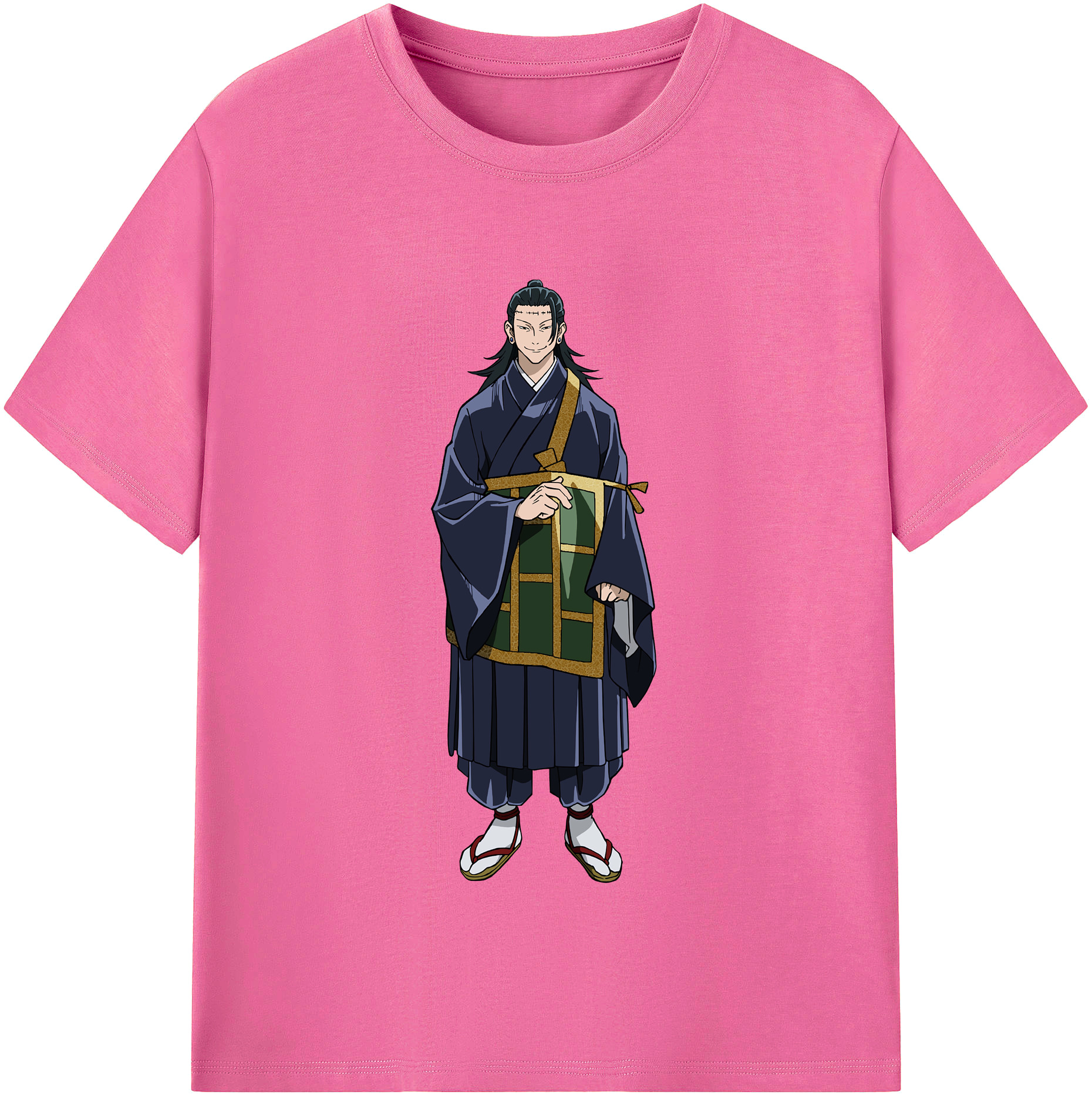 （画像用） 呪術廻戦 Jujutsu Kaisen レディースカジュアルプリントTシャツ（綿100％）